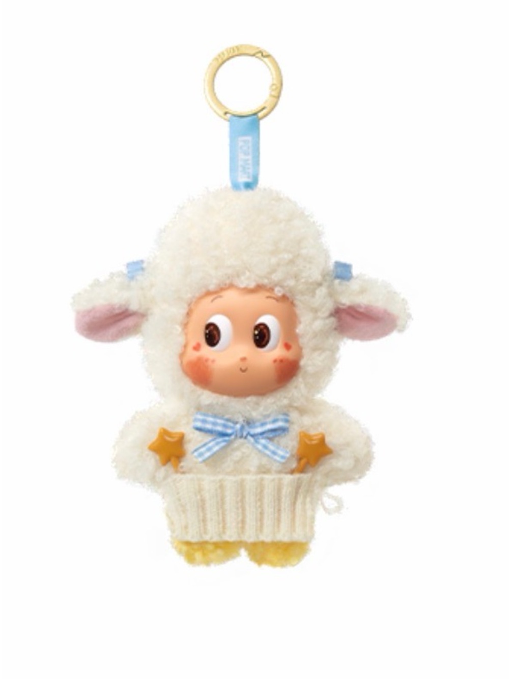POP MART Twinkle Twinkle Farm Tales Loyal Wolfy Vinyl Plush Pendant In Hand